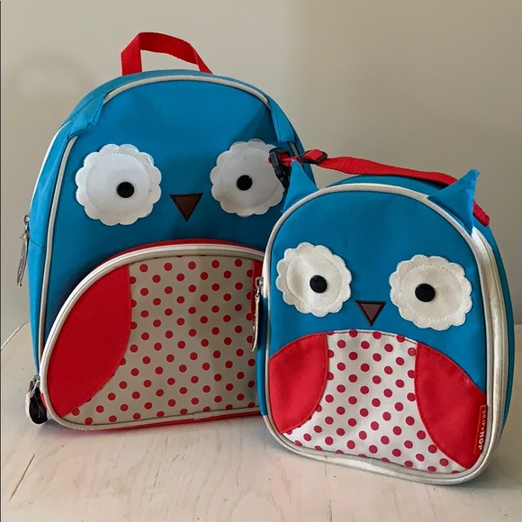 Skip Hop Other - Owl backpack and lunch bag